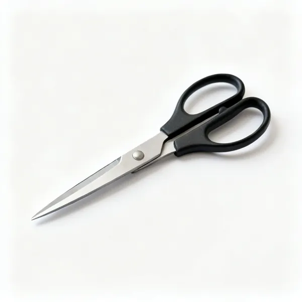 A pair of general purpose paper scissors
