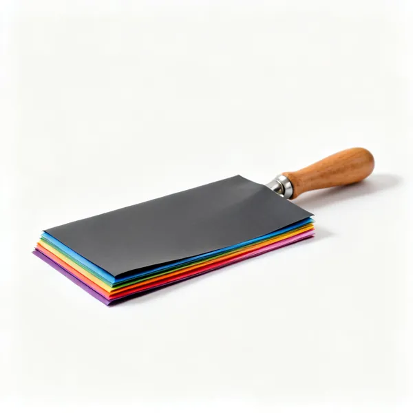 Sheets of coloured dressmaker's carbon tracing paper