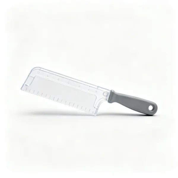 A plastic contour profile gauge