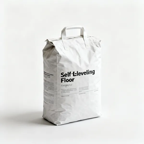 Self levelling compound: A bag of self levelling floor compound
