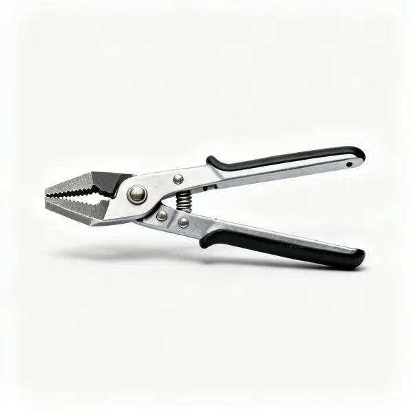 A pair of tile nippers with carbide jaws