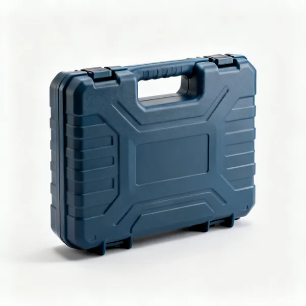 Power tool case: A moulded plastic power tool carry case