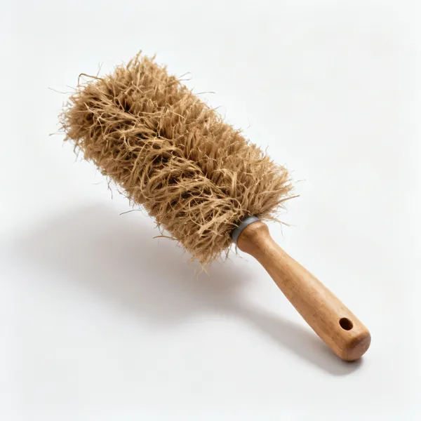 Coir fibre or horsehair: Loose coir fibre upholstery stuffing