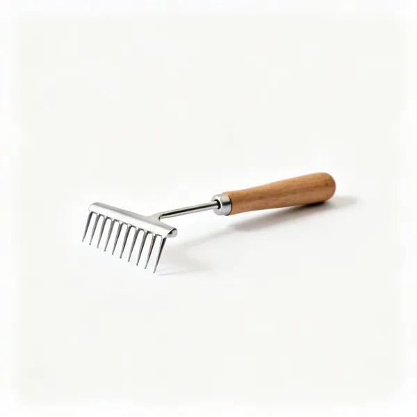An upholstery hide strainer pulling tool