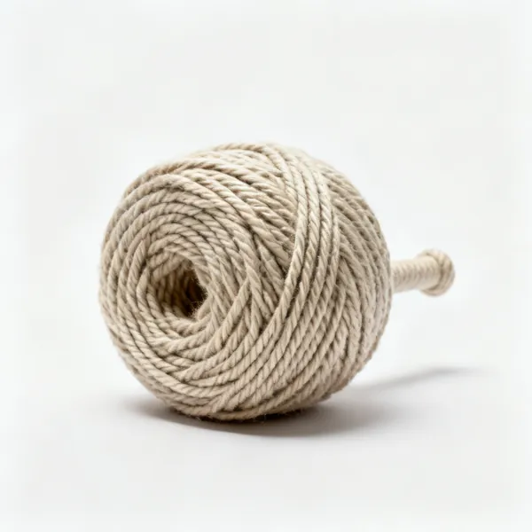 Laid cord: A ball of heavy laid upholstery cord