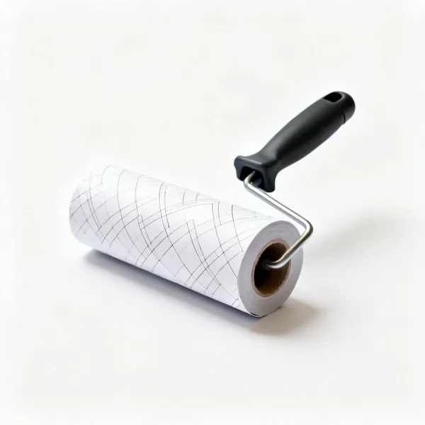 A roll of pattern paper