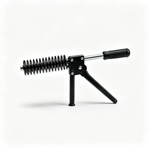 Spring compressor: An upholstery spring compressing tool