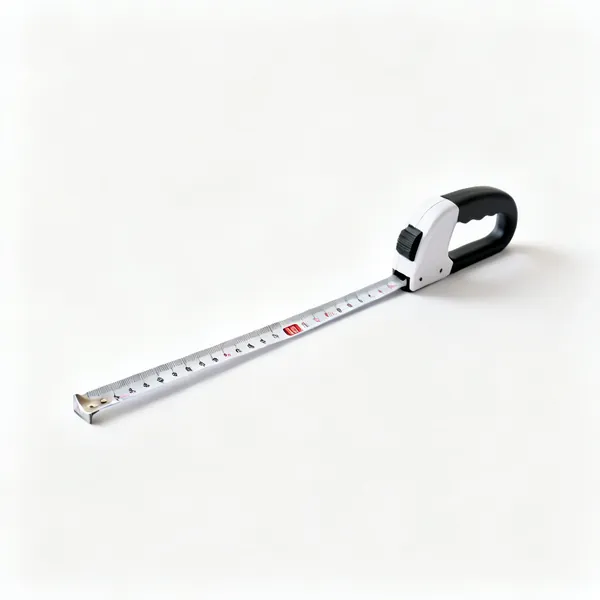 A flexible tape measure