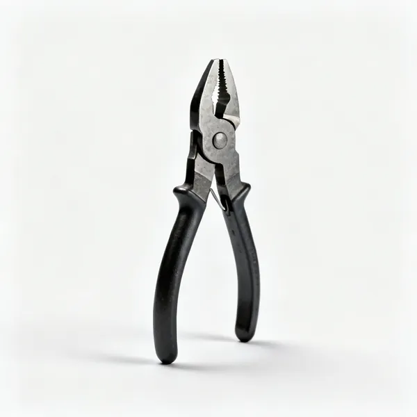 A pair of heavy wire cutters