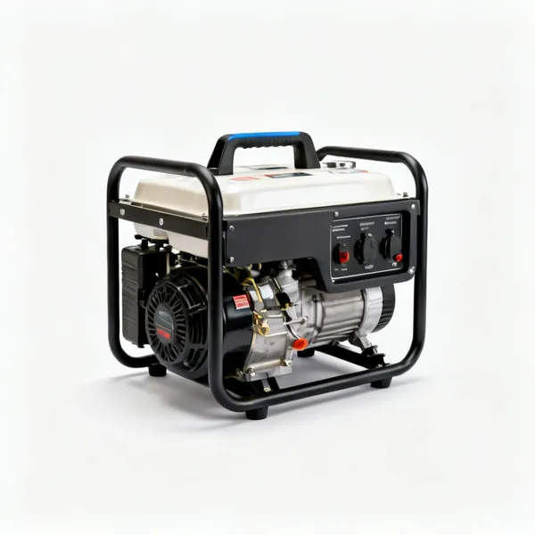 A petrol powered welding generator unit
