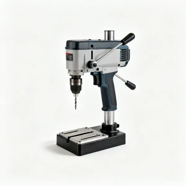 Magnetic drill: A magnetic base drill press unit