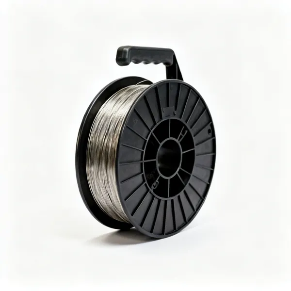MIG wire: A spool of MIG welding wire