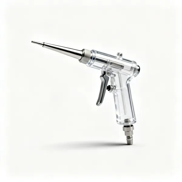 A pneumatic needle scaler tool