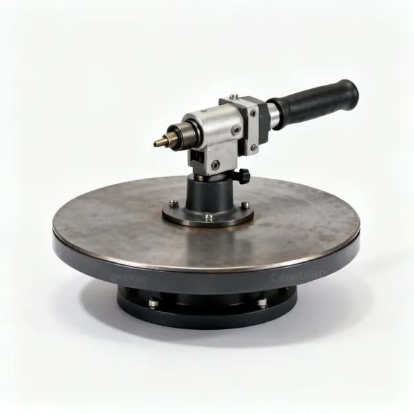 A rotary welding positioner turntable