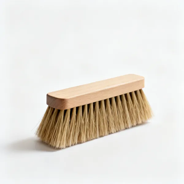 Bench brush: A stiff bench sweeping brush