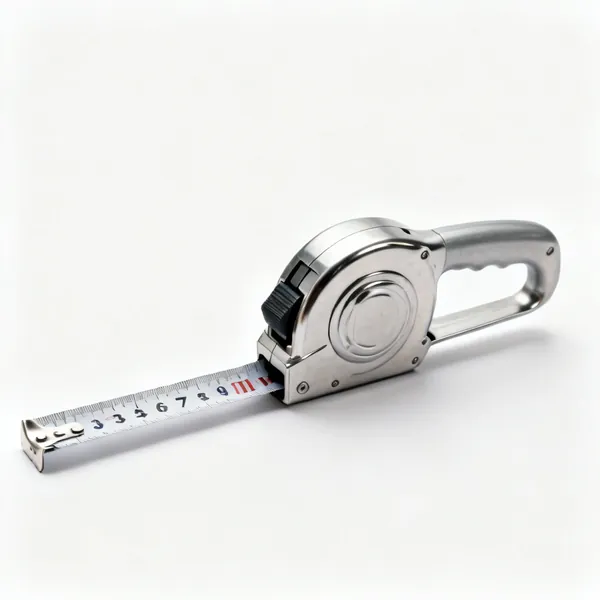 A steel tape measure