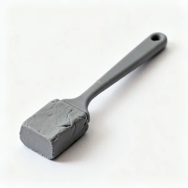 Kneadable eraser: A grey kneadable putty eraser