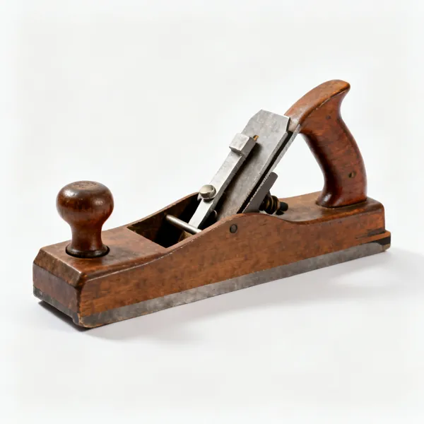 A plough plane with a fence, depth stop and narrow iron