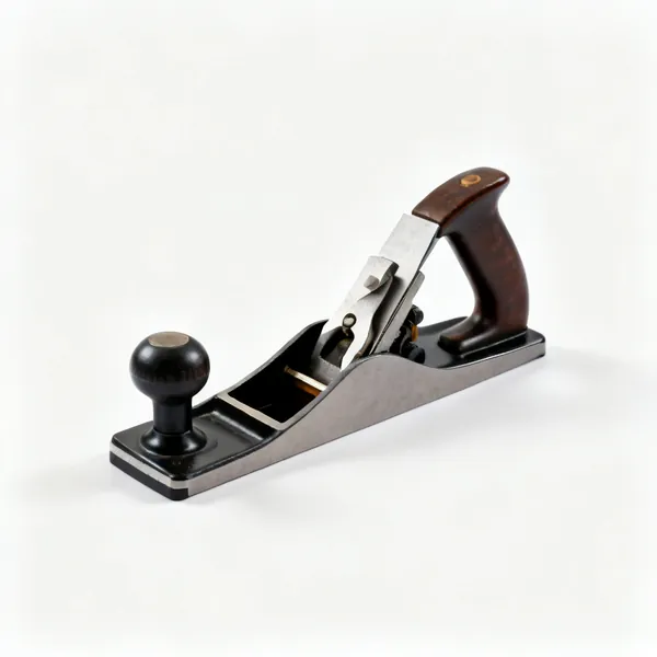 A router plane with an L-shaped blade and open throat
