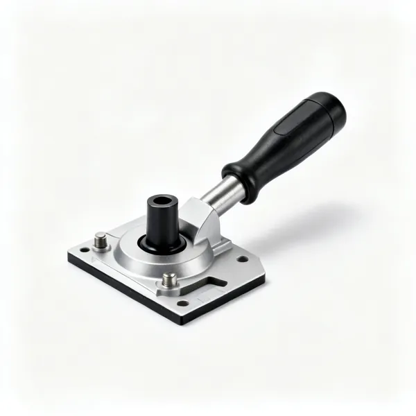 Template guides: A set of router template guide bushings