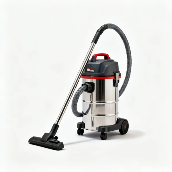 An M class dust extractor vacuum with a hose