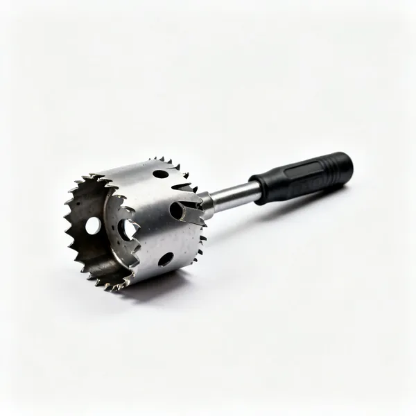 A set of bi metal hole saws