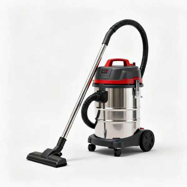 A wet and dry workshop vacuum cleaner