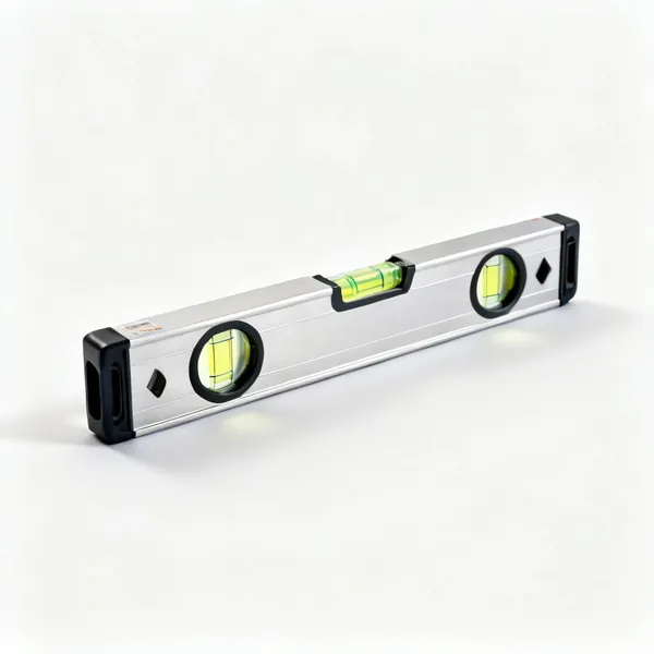 An aluminium spirit level