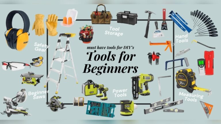 Essential Tools Every Diy Beginner Needs at Home
