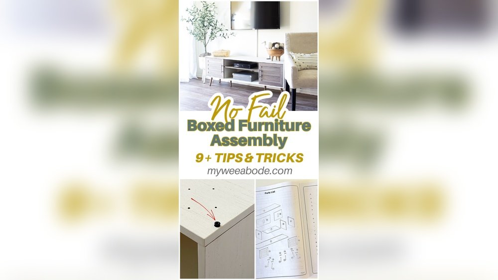 How to Assemble Furniture at Home