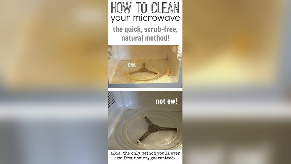 How to Clean Microwave Naturally