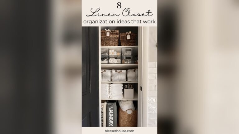 Small Closet Storage Hacks