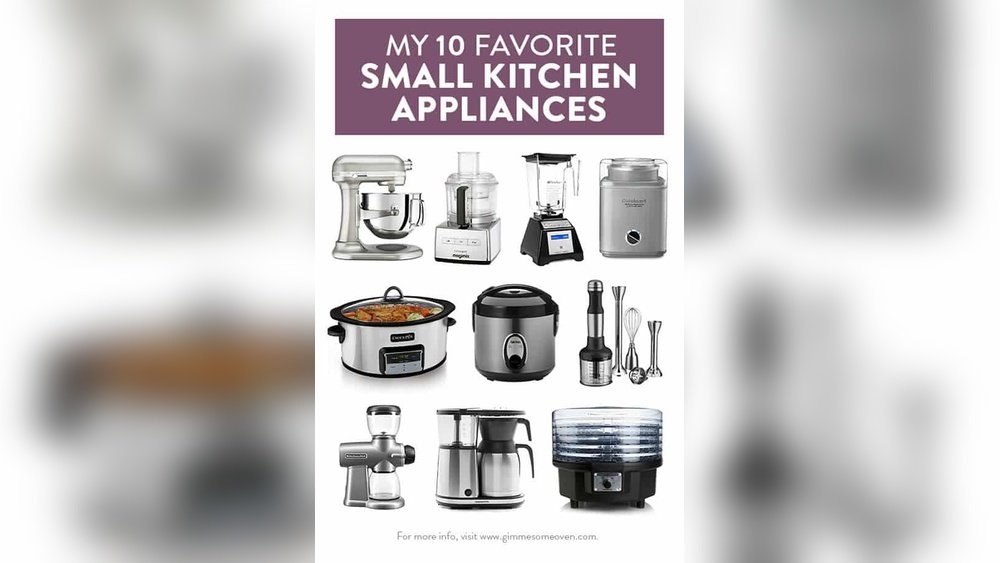 Small Kitchen Appliances