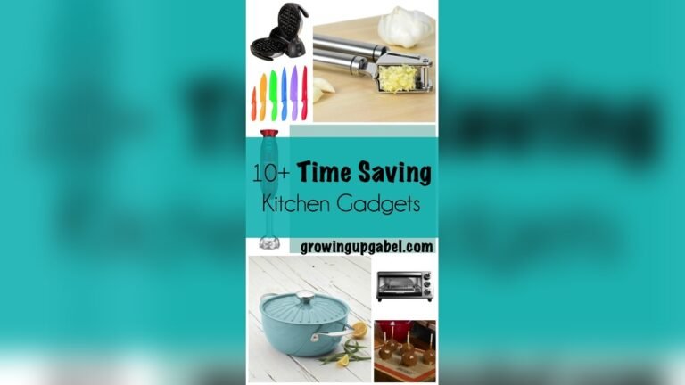 Top 10 Time-Saving Kitchen Gadgets for Beginners