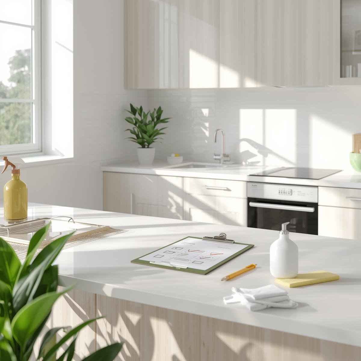 Kitchen Cleaning List