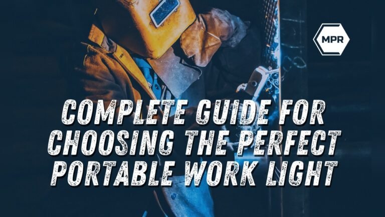 Guide to Portable Work Light: Ultimate Tips for Bright Efficiency