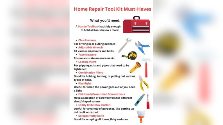 Tips for Home Tool Kit